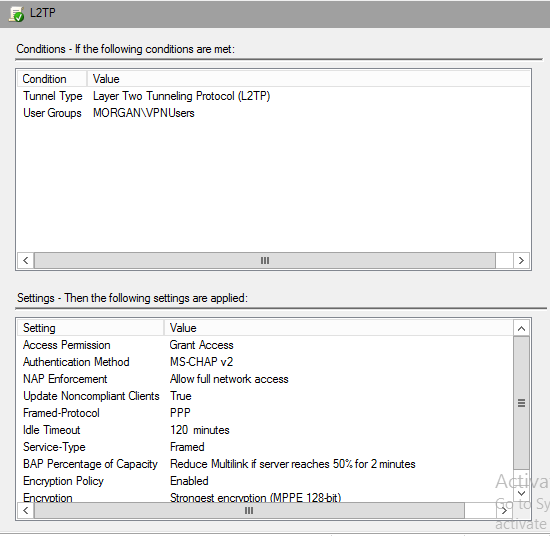 L2TP Window
